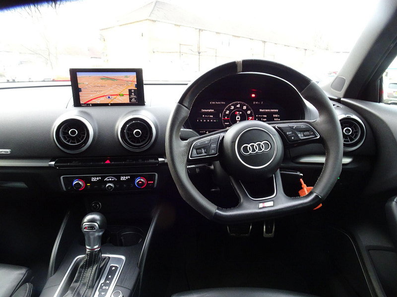 Audi S3 2.0 TFSI Black Edition Sportback S Tronic quattro Euro 6 (s/s) 5dr 5dr Automatic 2026