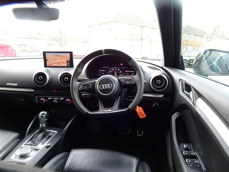 Audi S3 2.0 TFSI Black Edition Sportback S Tronic quattro Euro 6 (s/s) 5dr 5dr Automatic 2026