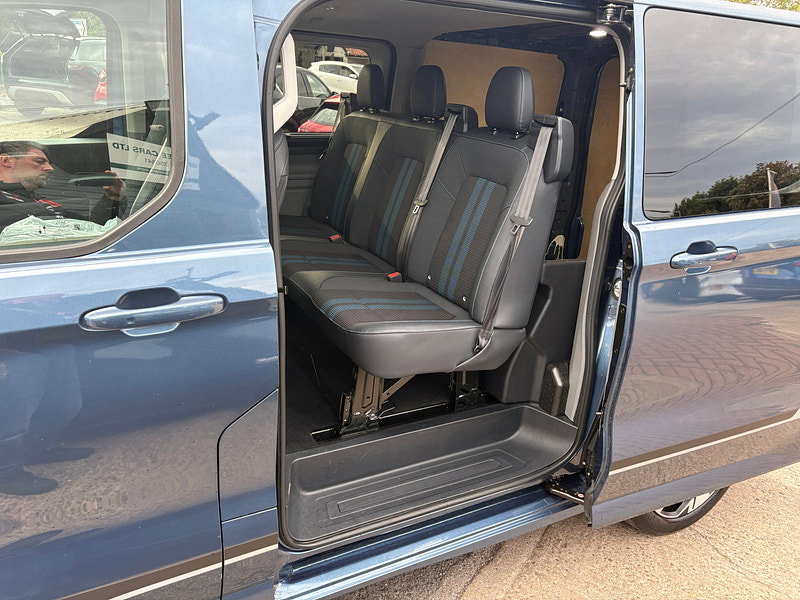 Ford Transit Custom 2.0 320 EcoBlue Sport Crew Van Double Cab 5dr Diesel Auto L1 H1 Euro 6 (s/s) (170 ps) 5dr Automatic 2026