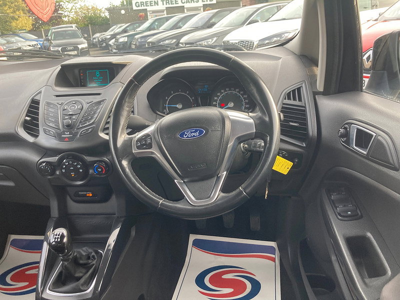 Ford EcoSport 1.0T EcoBoost Zetec SUV 5dr Petrol Manual 2WD Euro 6 (s/s) (125 ps) 5dr Manual 2026