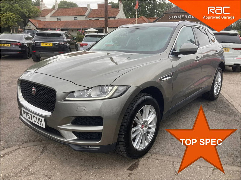 Jaguar F-PACE 2.0 D180 Portfolio SUV 5dr Diesel Auto AWD Euro 6 (s/s) (180 ps) 5dr Automatic 2026