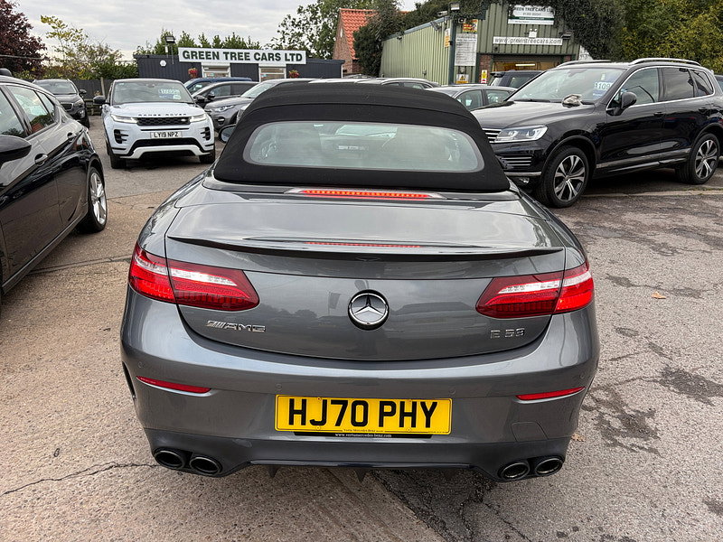Mercedes-Benz E Class 3.0 E53 MHEV EQ Boost AMG Cabriolet 2dr Petrol SpdS TCT 4MATIC+ Euro 6 (s/s) (457 ps) 2dr Automatic 2026