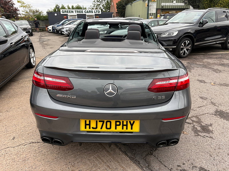 Mercedes-Benz E Class 3.0 E53 MHEV EQ Boost AMG Cabriolet 2dr Petrol SpdS TCT 4MATIC+ Euro 6 (s/s) (457 ps) 2dr Automatic 2026