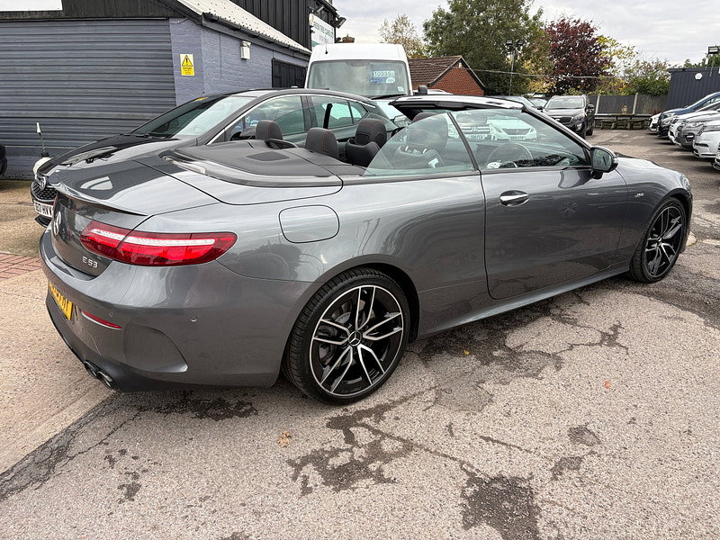 Mercedes-Benz E Class 3.0 E53 MHEV EQ Boost AMG Cabriolet 2dr Petrol SpdS TCT 4MATIC+ Euro 6 (s/s) (457 ps) 2dr Automatic 2026