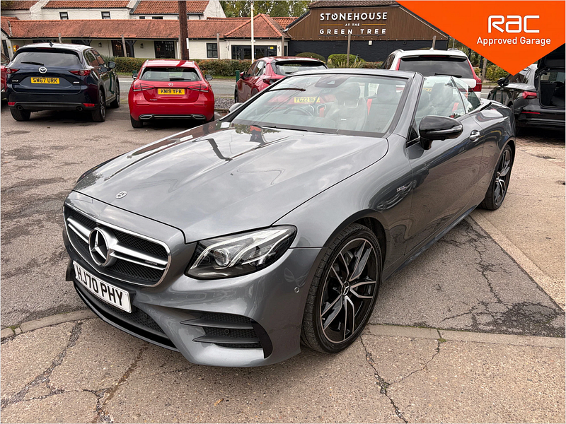 Mercedes-Benz E Class 3.0 E53 MHEV EQ Boost AMG Cabriolet 2dr Petrol SpdS TCT 4MATIC+ Euro 6 (s/s) (457 ps) 2dr Automatic 2026