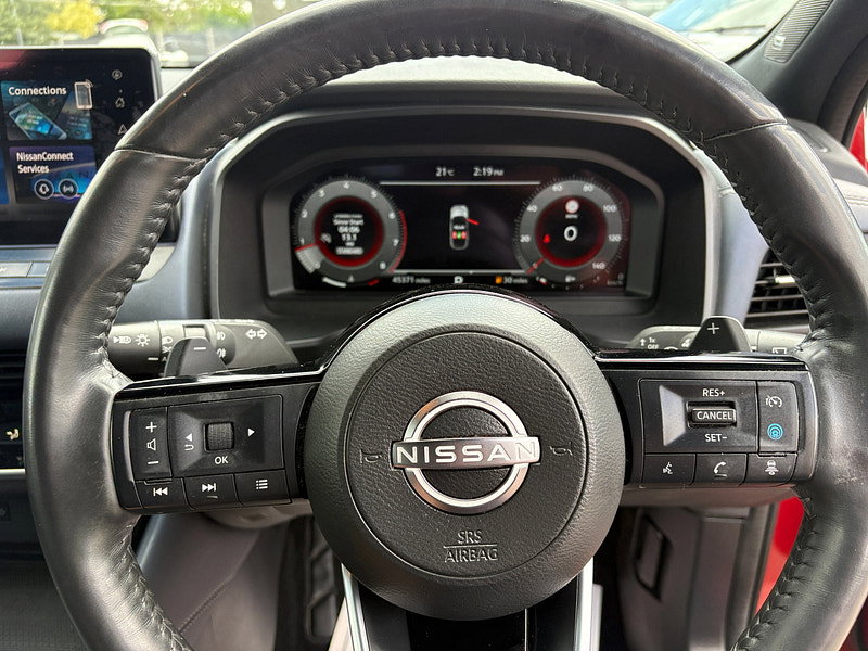 Nissan Qashqai 1.3 DIG-T MHEV Tekna+ SUV 5dr Petrol Hybrid XTRON Euro 6 (s/s) (158 ps) 5dr Automatic 2026