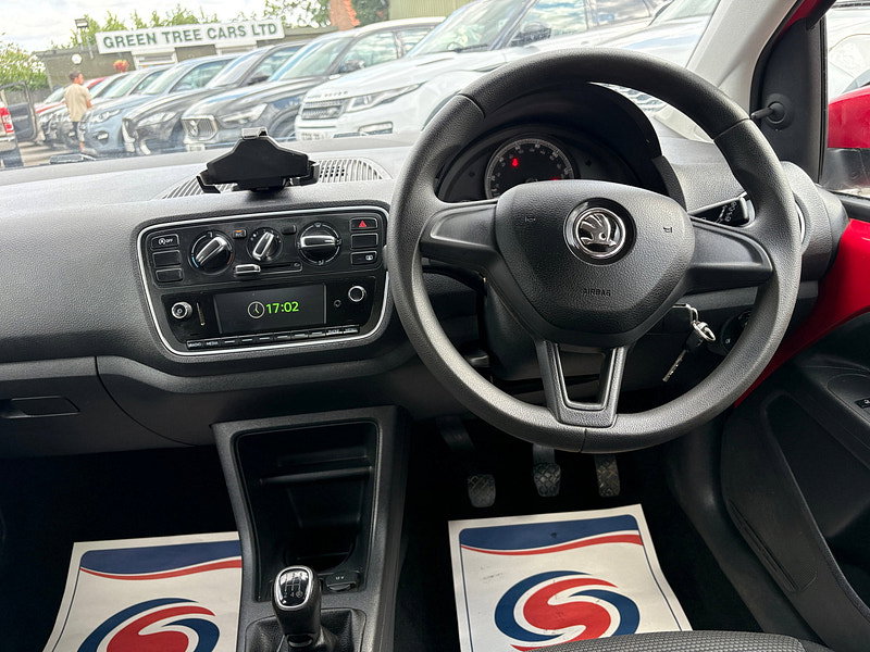 Skoda Citigo 1.0 MPI GreenTech SE Hatchback 5dr Petrol Manual Euro 6 (s/s) (60 ps) 5dr Manual 2026