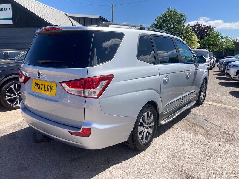 Ssangyong Turismo 2.2D ELX MPV 5dr Diesel T-Tronic 4WD Selectable Euro 6 (178 ps) 5dr Automatic 2026