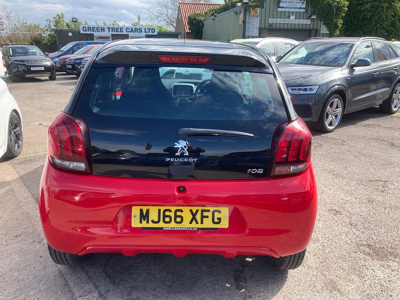 Peugeot 108 1.0 Active Hatchback 5dr Petrol Manual Euro 6 (68 ps) 5dr Manual 2026