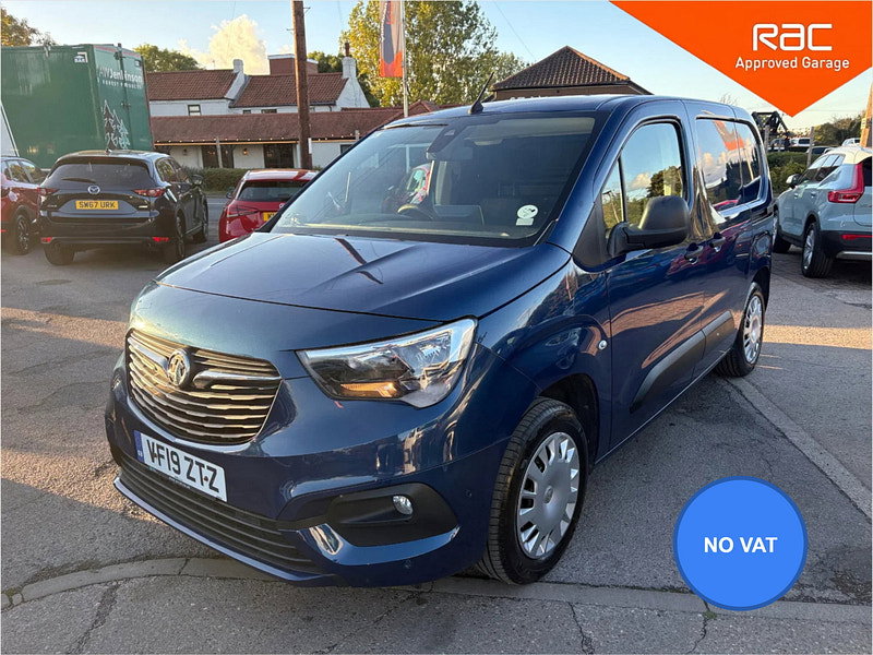 Vauxhall Combo 1.6 Turbo D 2000 Sportive Panel Van 4dr Diesel Manual L1 H1 Euro 6 (s/s) (100 ps) 4dr Manual 2026