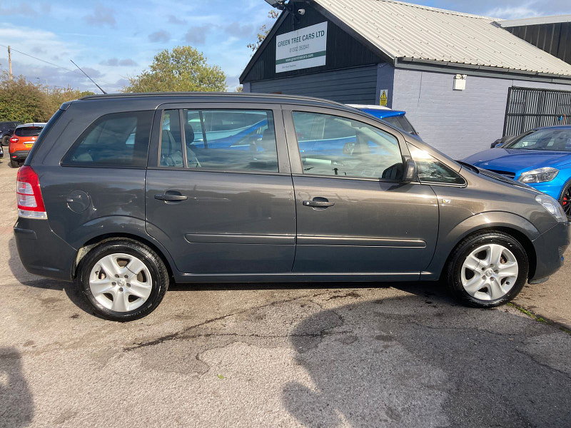 Vauxhall Zafira 1.8 16V Exclusiv MPV 5dr Petrol Manual Euro 5 (120 ps) 5dr Manual 2026