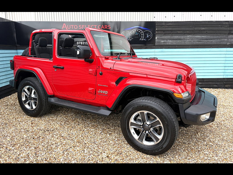 Jeep Wrangler 2.0 GME Sahara SUV 2dr Petrol Auto 4WD Euro 6 (s/s) (272 ps) 2dr Automatic 2026
