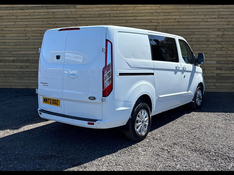 Ford Transit Custom 2.0 300 EcoBlue Limited Crew Van Double Cab 5dr Diesel Manual L1 H1 Euro 6 (s/s) (130 ps)