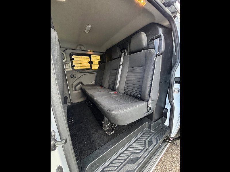Ford Transit Custom 2.0 300 EcoBlue Limited Crew Van Double Cab 5dr Diesel Manual L1 H1 Euro 6 (s/s) (130 ps)