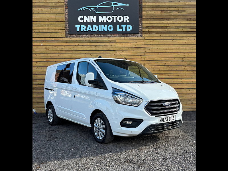 Ford Transit Custom 2.0 300 EcoBlue Limited Crew Van Double Cab 5dr Diesel Manual L1 H1 Euro 6 (s/s) (130 ps)