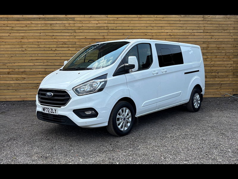 Ford Transit Custom 2.0 300 EcoBlue Limited Crew Van Double Cab 5dr Diesel Manual L2 H1 Euro 6 (s/s) (130 ps)