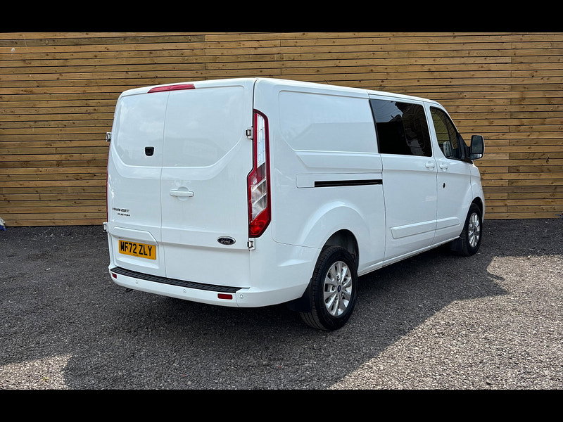 Ford Transit Custom 2.0 300 EcoBlue Limited Crew Van Double Cab 5dr Diesel Manual L2 H1 Euro 6 (s/s) (130 ps)