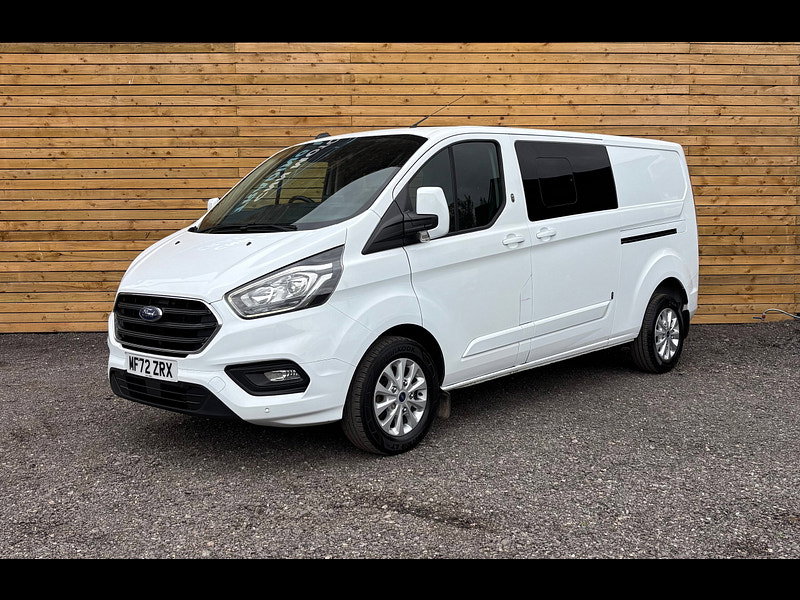 Ford Transit Custom 2.0 300 EcoBlue Limited Crew Van Double Cab 5dr Diesel Manual L2 H1 Euro 6 (s/s) (130 ps)