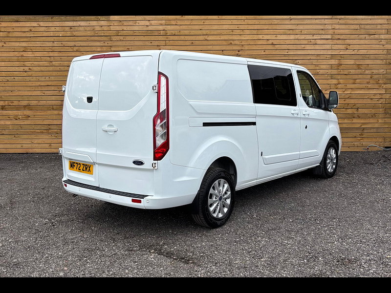 Ford Transit Custom 2.0 300 EcoBlue Limited Crew Van Double Cab 5dr Diesel Manual L2 H1 Euro 6 (s/s) (130 ps)
