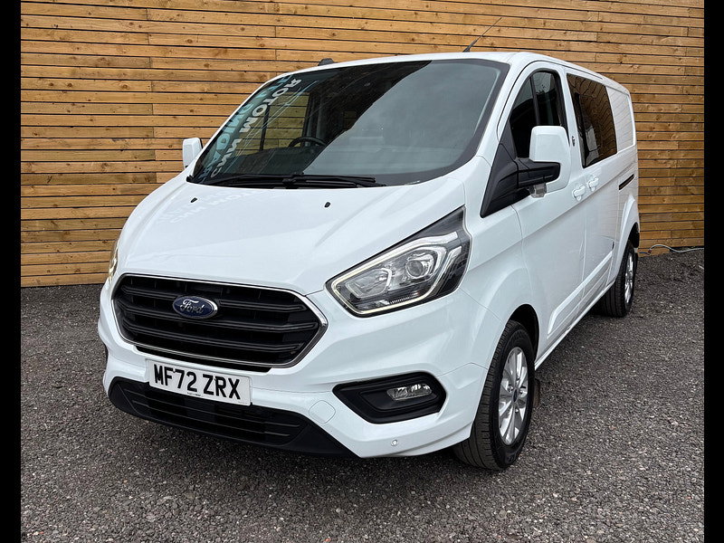 Ford Transit Custom 2.0 300 EcoBlue Limited Crew Van Double Cab 5dr Diesel Manual L2 H1 Euro 6 (s/s) (130 ps)