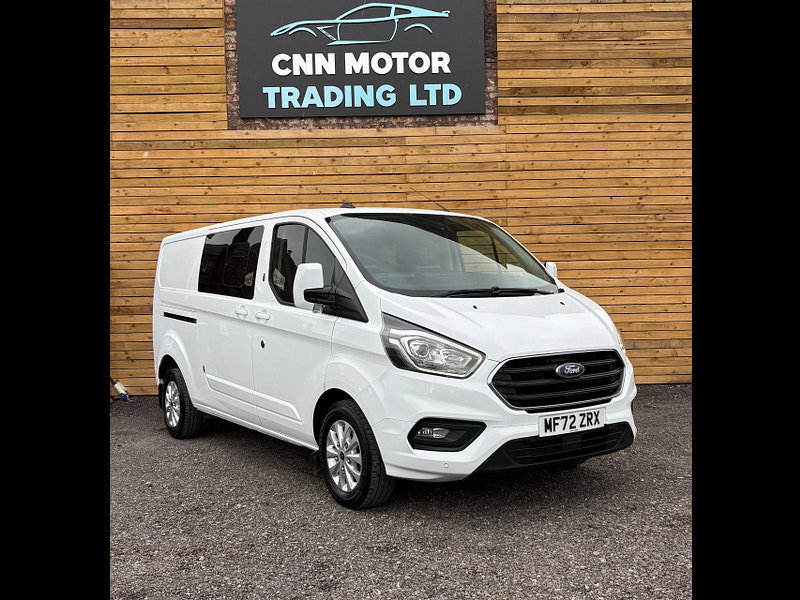 Ford Transit Custom 2.0 300 EcoBlue Limited Crew Van Double Cab 5dr Diesel Manual L2 H1 Euro 6 (s/s) (130 ps)