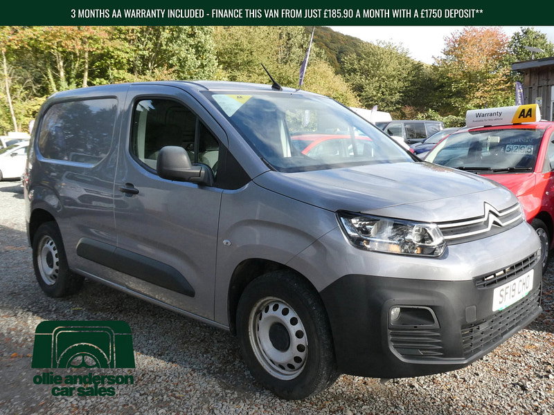 Citroen Berlingo 1.6 BlueHDi 1000 Worker M Panel Van 5dr Diesel Manual SWB Euro 6 (75 ps) 5dr Manual 2026