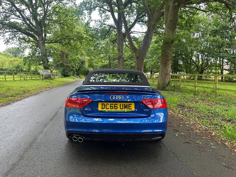 Audi A5 Cabriolet 2.0 TDI S line Special Edition Plus Convertible 2dr Diesel Manual Euro 6 (s/s) (150 ps) 2dr Manual 2026