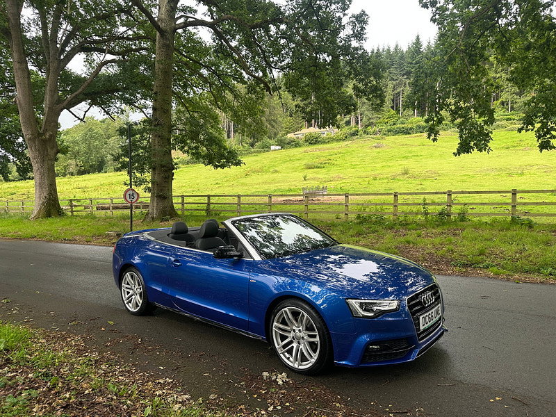 Audi A5 Cabriolet 2.0 TDI S line Special Edition Plus Convertible 2dr Diesel Manual Euro 6 (s/s) (150 ps) 2dr Manual 2026