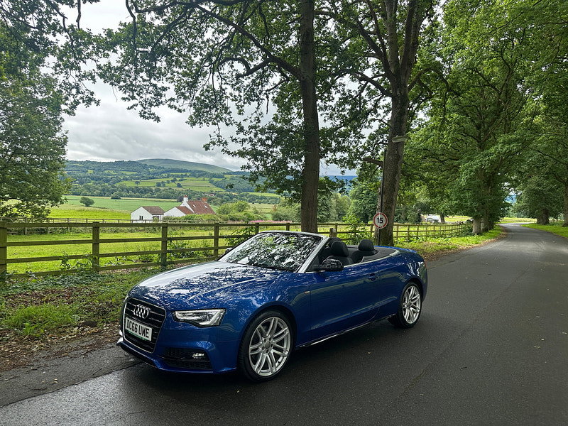 Audi A5 Cabriolet 2.0 TDI S line Special Edition Plus Convertible 2dr Diesel Manual Euro 6 (s/s) (150 ps) 2dr Manual 2026