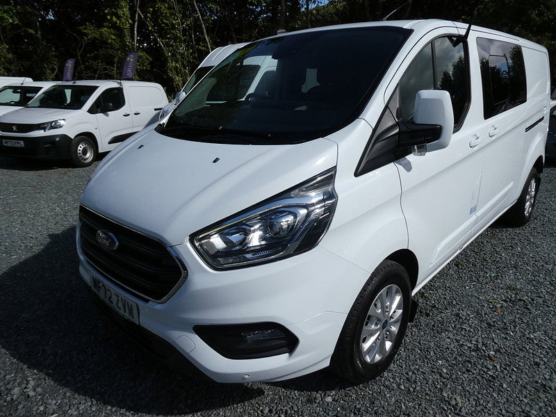 Ford Transit Custom 2.0 300 EcoBlue Limited Crew Van Double Cab 5dr Diesel Manual L2 H1 Euro 6 (s/s) (130 ps) 5dr Manual 2026