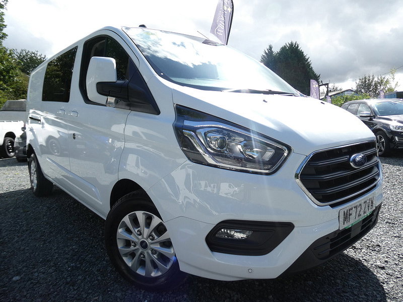 Ford Transit Custom 2.0 300 EcoBlue Limited Crew Van Double Cab 5dr Diesel Manual L2 H1 Euro 6 (s/s) (130 ps) 5dr Manual 2026