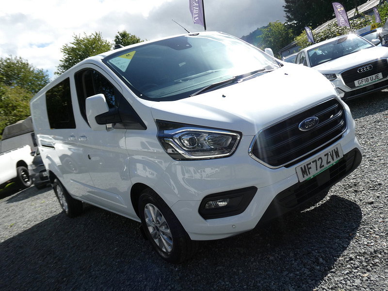 Ford Transit Custom 2.0 300 EcoBlue Limited Crew Van Double Cab 5dr Diesel Manual L2 H1 Euro 6 (s/s) (130 ps) 5dr Manual 2026