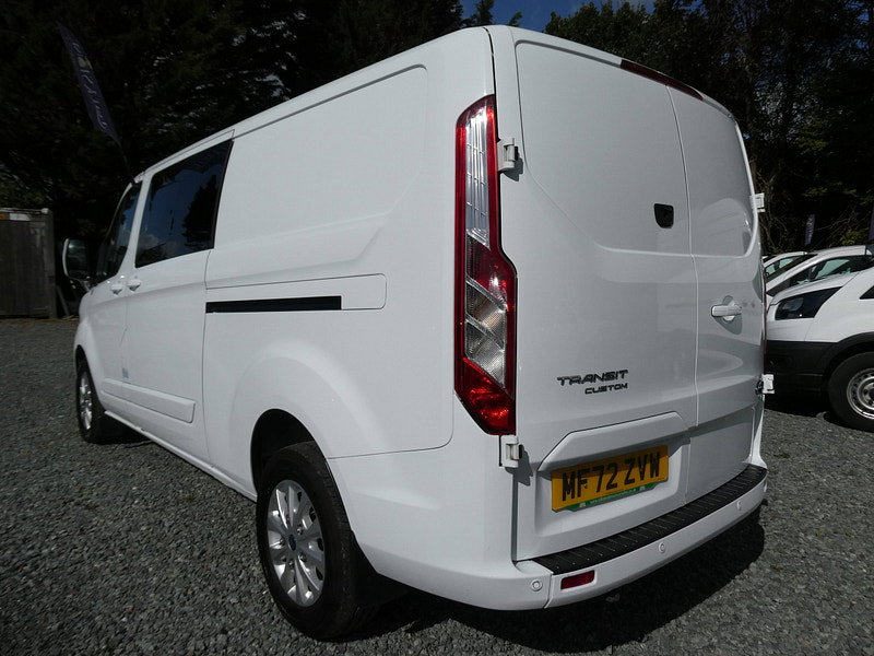 Ford Transit Custom 2.0 300 EcoBlue Limited Crew Van Double Cab 5dr Diesel Manual L2 H1 Euro 6 (s/s) (130 ps) 5dr Manual 2026