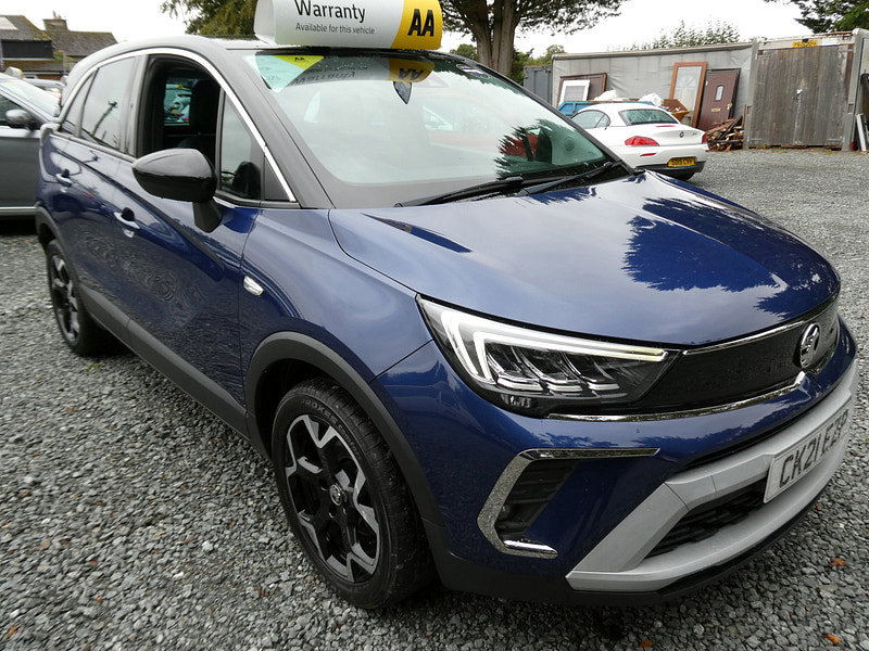 Vauxhall Crossland 1.2 Turbo Elite SUV 5dr Petrol Manual Euro 6 (s/s) (110 ps) 5dr Manual 2026