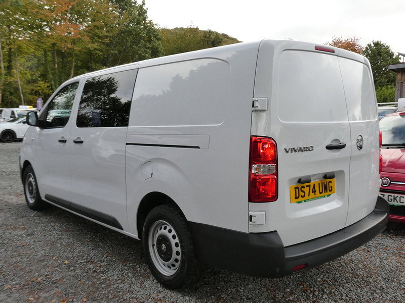 Vauxhall Vivaro 2.0 Turbo D Prime XL Crew Van Double Cab 6dr Diesel Manual LWB Euro 6 (145 ps) 6dr Manual 2026