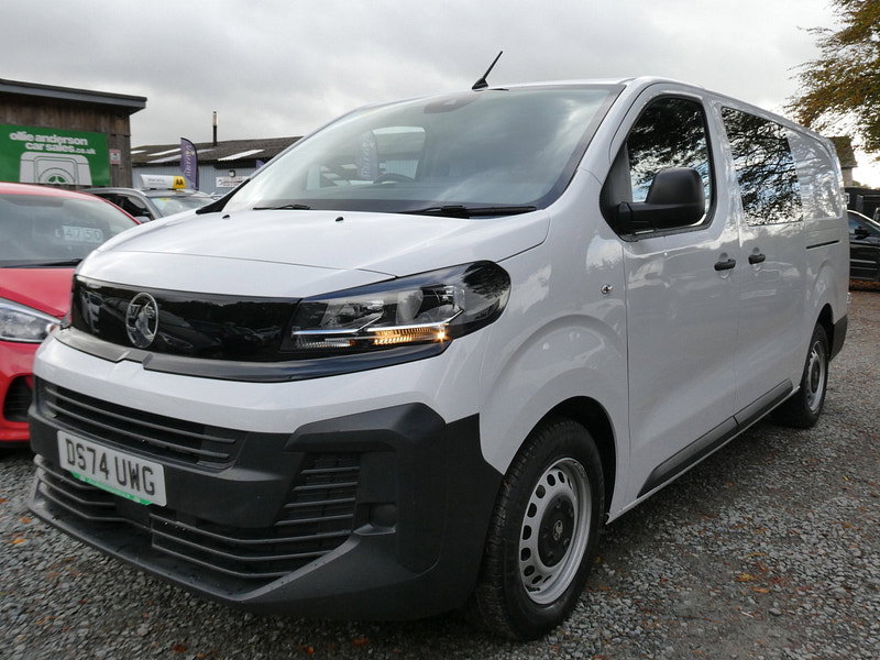Vauxhall Vivaro 2.0 Turbo D Prime XL Crew Van Double Cab 6dr Diesel Manual LWB Euro 6 (145 ps) 6dr Manual 2026