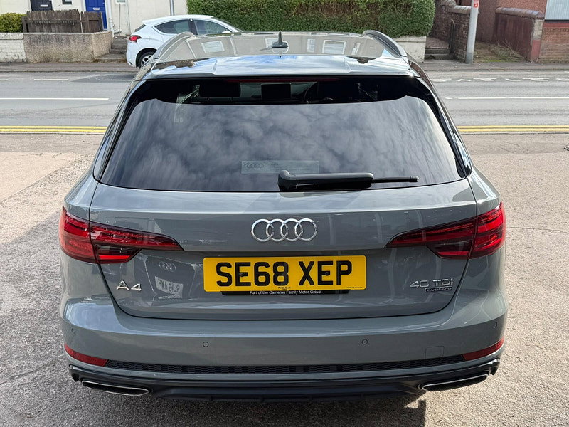 Audi A4 Avant 2.0 TDI 40 Black Edition S Tronic quattro Euro 6 (s/s) 5dr 5dr Automatic 2026