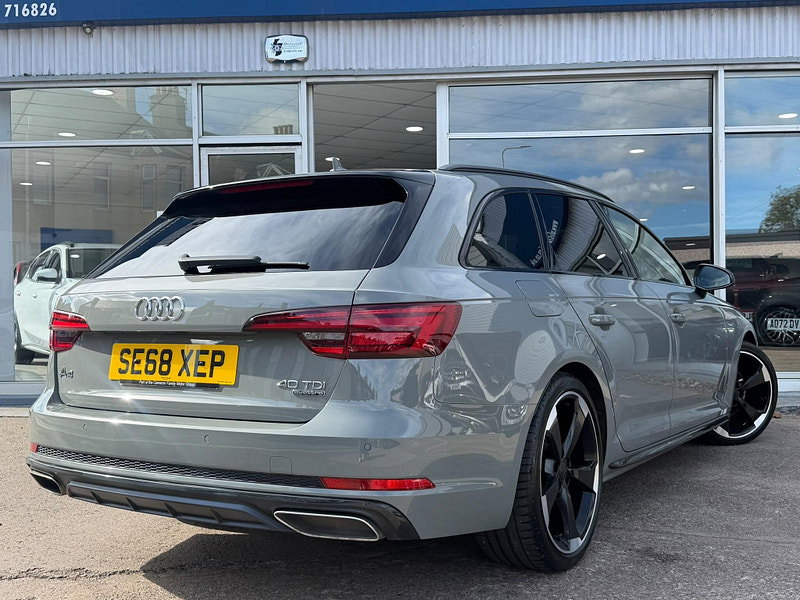 Audi A4 Avant 2.0 TDI 40 Black Edition S Tronic quattro Euro 6 (s/s) 5dr 5dr Automatic 2026