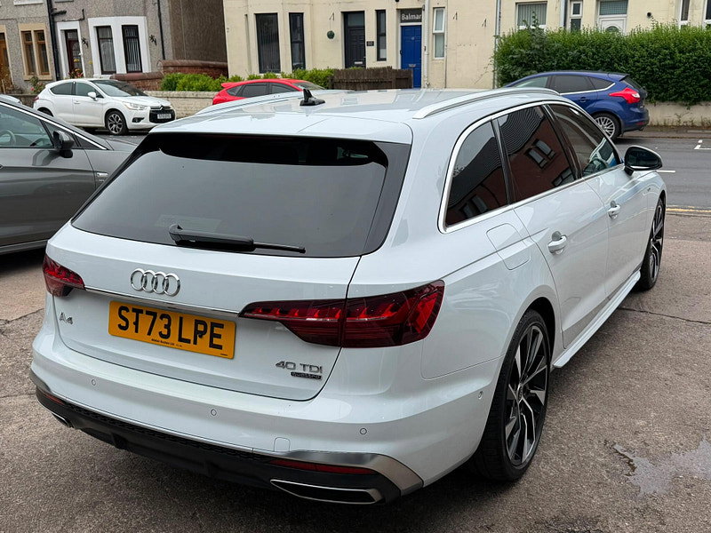 Audi A4 Avant 2.0 TDI 40 S line S Tronic quattro Euro 6 (s/s) 5dr 5dr Automatic 2026