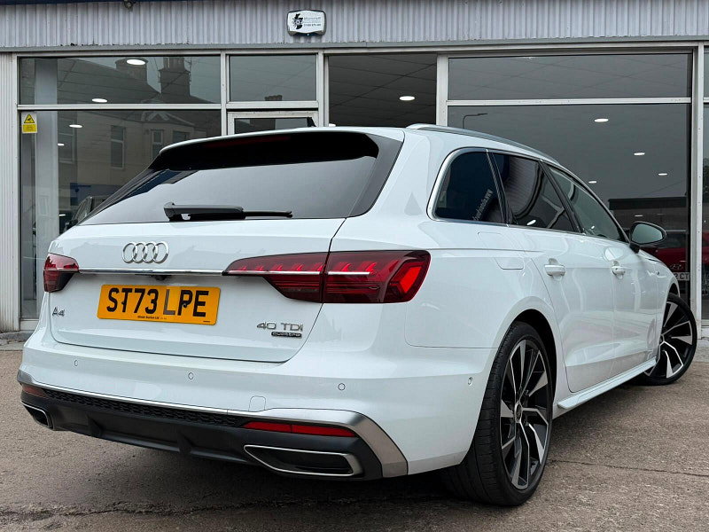 Audi A4 Avant 2.0 TDI 40 S line S Tronic quattro Euro 6 (s/s) 5dr 5dr Automatic 2026
