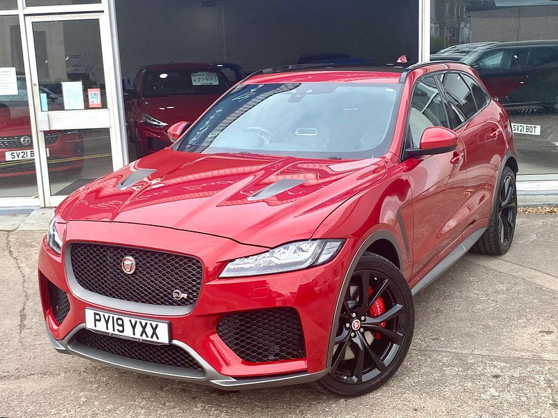 Jaguar F-PACE 5.0 V8 SVR Quickshift AWD Euro 6 (s/s) 5dr 5dr Automatic 2026