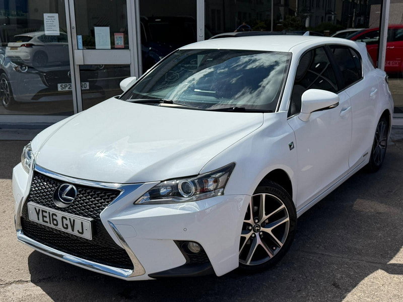Lexus CT 1.8 200h F Sport Hatchback 5dr Petrol Hybrid CVT Euro 6 (s/s) (136 ps) 5dr Automatic 2026