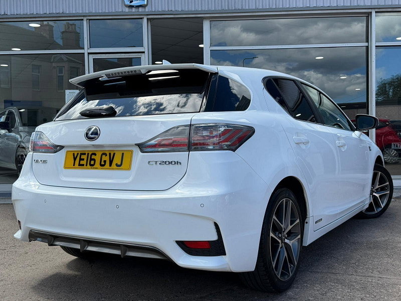 Lexus CT 1.8 200h F Sport Hatchback 5dr Petrol Hybrid CVT Euro 6 (s/s) (136 ps) 5dr Automatic 2026