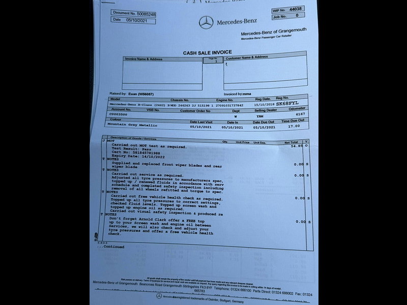 Mercedes-Benz B Class 1.6 B200 Exclusive Edition (Plus) 7G-DCT Euro 6 (s/s) 5dr 5dr Automatic 2026