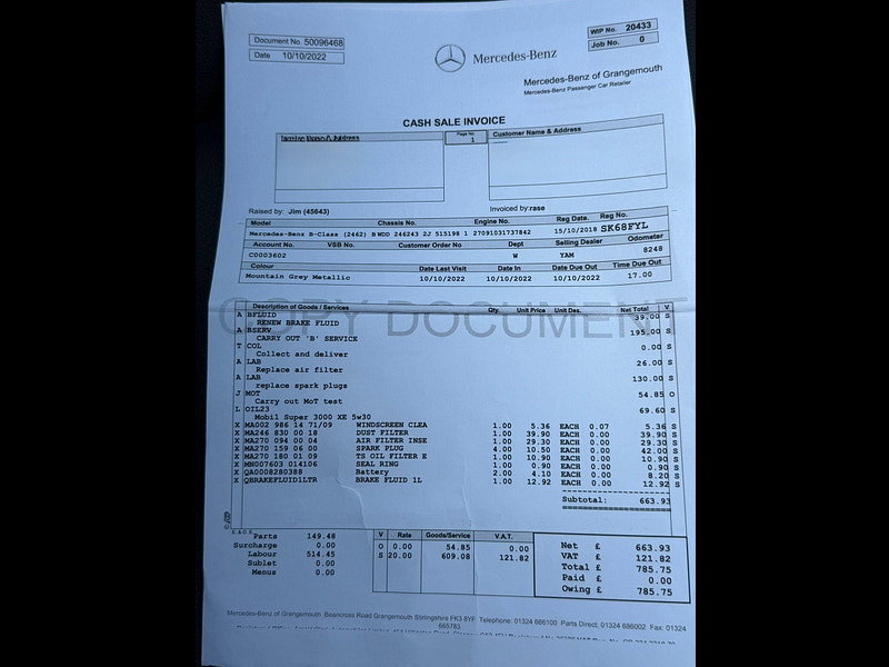 Mercedes-Benz B Class 1.6 B200 Exclusive Edition (Plus) 7G-DCT Euro 6 (s/s) 5dr 5dr Automatic 2026