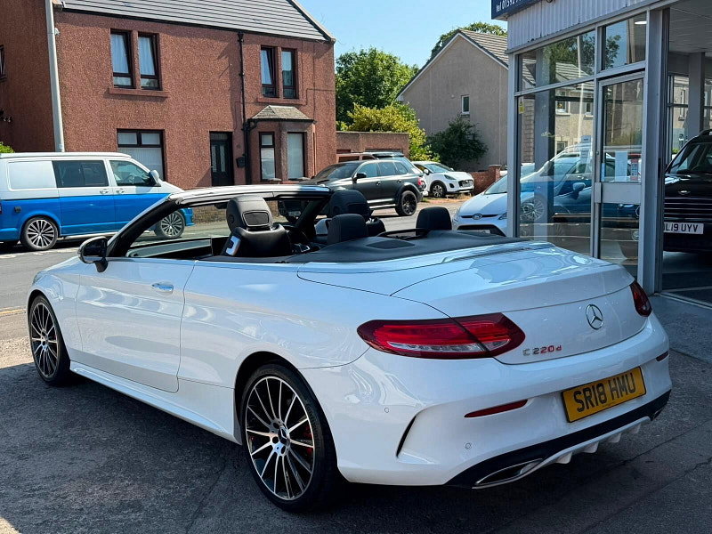 Mercedes-Benz C Class 2.1 C220d AMG Line Cabriolet G-Tronic+ Euro 6 (s/s) 2dr 2dr Automatic 2026