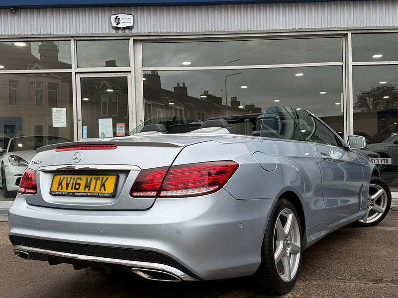 Mercedes-Benz E Class 2.1 E220d AMG Line Edition (Premium) Cabriolet G-Tronic+ Euro 6 (s/s) 2dr 2dr Automatic 2026