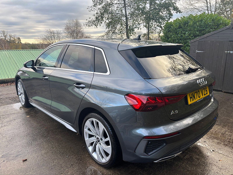 Audi A3 1.0 TFSI 30 S line Sportback 5dr Petrol Manual Euro 6 (s/s) (110 ps) 5dr Manual 2026