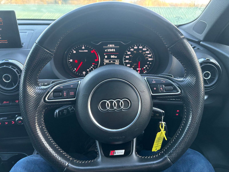 Audi A3 2.0 TDI S line Hatchback 3dr Diesel S Tronic quattro Euro 6 (s/s) (184 ps) 3dr Automatic 2026