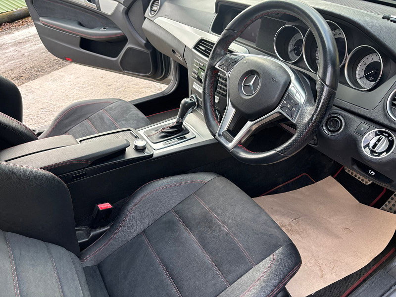 Mercedes-Benz C Class 1.6 C180 BlueEfficiency AMG Sport Plus Coupe 2dr Petrol G-Tronic+ Euro 5 (s/s) (156 ps) 2dr Automatic 2026